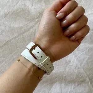 Coach Accessories Thompson Rose Gold Plated Double Wrap Watch